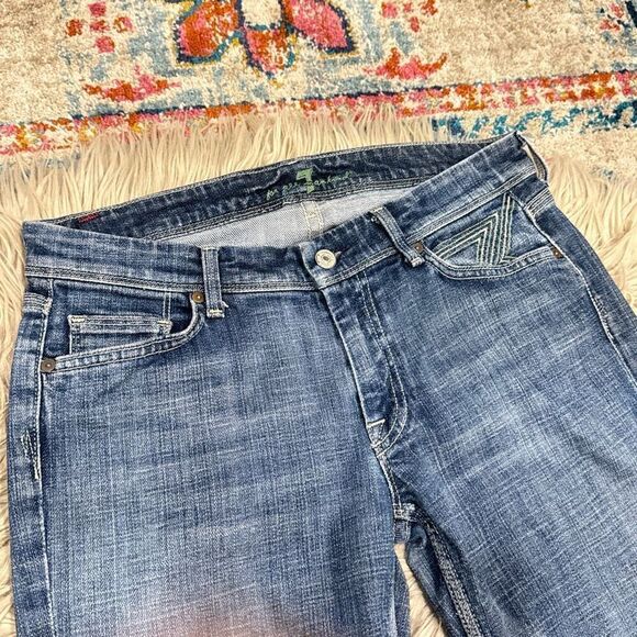 7FAM Flynt jeans size 31 but fit tight. More like 29 or 30 maybe. - Picture 3 of 8